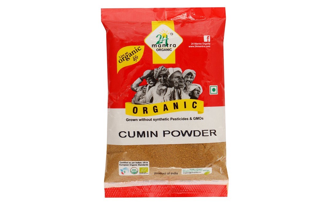 24 Mantra Organic Cumin Powder    Pack  100 grams